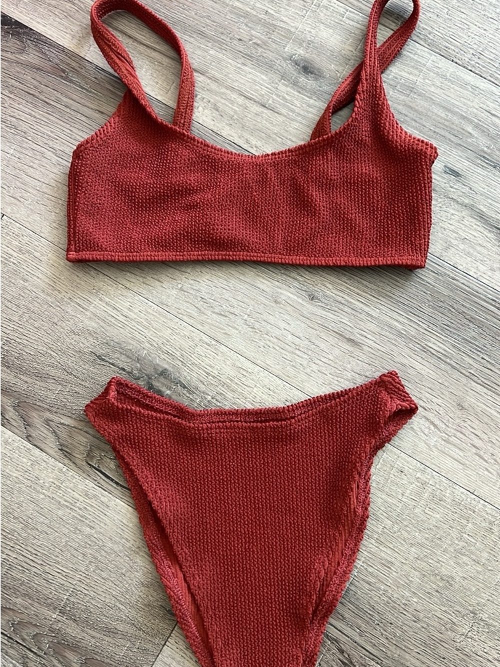 Skatie crinkle Bikini Set